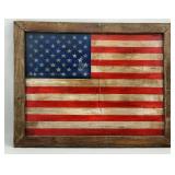 American Flag Wood Art