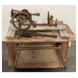 Assorted Tools including Champion Blower & Forge and HKB Bolt Cutters