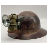 Miners Fibre-Metal Hard Hat with Miner Light