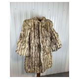 Vintage Rabbit Fur Coat