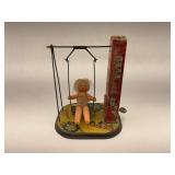 Doll on Swing Mechanical Wind-Up Toy
