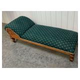 Child's or Doll size Victorian era frainting couch or Chaise Lounge