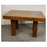 Small Wood Accent Table