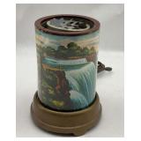 Niagara Falls Rotating Motion Table Lamp