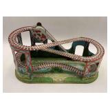 Vintage J. Chein Tin Litho Roller Coaster Toy