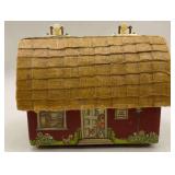 Novelty Little Red School House Purse