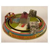 Honeymoon Express Tin Wind Up Toy Train