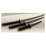 Set of Three Decorative Swords