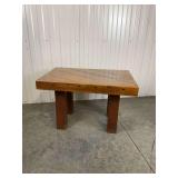 Small Wood Accent Table