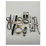Mixed Lot of 14 Assorted Watches - Seiko, Gruen, Nine West & More