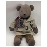 North American Bear Co. Dressed Plush Teddy Bear 20x12