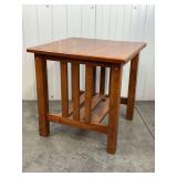 Mission Style Oak Side Table