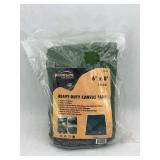 Worksite 6’ x 8’ Heavy-Duty Canvas Tarp