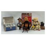 Mixed Lot of Collectible Decorations Including Norman Rockwell