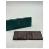 Prince Gardner Leather Wallet in Original Box