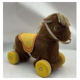 Playskool Pal Horse Plush Pull Toy with Wheels