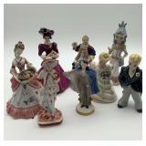 Collection of Porcelain Figurines