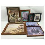 Assorted Framed Prints and Artwork