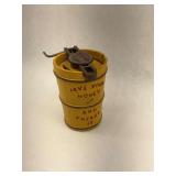 North Pole Bank Cast Iron Mechanical Coin Bank