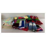 Assorted Fabric and Yarn Lot