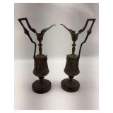 Pair of Detailed Candlesticks