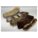Assorted Vintage Fur Collars - Various Styles