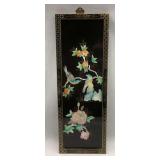 Oriental Wall Hanging with Floral and Bird Motif