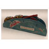 Wolverine Jet Roller Coaster Tin Litho Toy