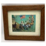 Framed Native American Indian Print by A.P. Rocky Kester 15/50
