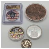 Collection of Various Commemorative Rounds