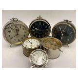Variety of Desktop Clocks, 'Victory', 'Westclox', More - Untested