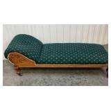 Child's or Doll size Victorian era frainting couch or Chaise Lounge