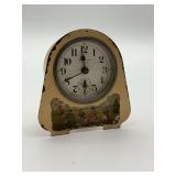 Hollywood Alarm Clock with Dutch Children Scene