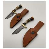 Parker Imai Brand Knife & Small Fixed Blade Knife Stag Handle