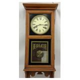 Wall Mounted Regulator Clock
