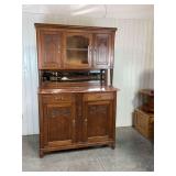 Wooden Buffet with Marble Top