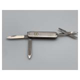 Tiffany & Co. Victorinox Swiss Army Knife Sterling Silver and 18K Gold