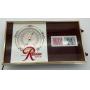 Rainier Beer Illuminated Bar Sign Barometer