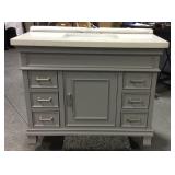 Charleston Single Vanity w/ porcelain sink Charleston Single Vanity w/ porcelain sink
