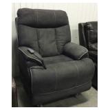 Power recline, headrest and lumbar chair