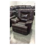 Leather pull recline rocker Leather pull recline rocker