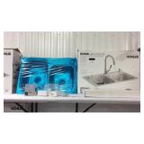 Kohler all in one kitchen sink kit