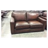 High End Leather Loveseat