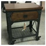 Bayside vintage style rolling kitchen cart Bayside vintage style rolling kitchen cart