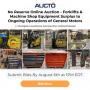 Absolute Auction - Equipment & Machinery Surplus From Ongoing Operations of General Motors