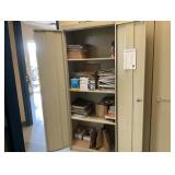 SANDUSKY FREE STANDING STORAGE CABINETS