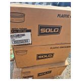 cases of 8 oz deli containers