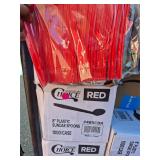 BOXES OF RED 8' SUNDAE SPOONS