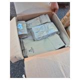 BOX  OF ASSORTED SIZE PAPER BAGS