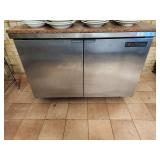 True 2-door lowboy refrigerator TUC 48 S/C